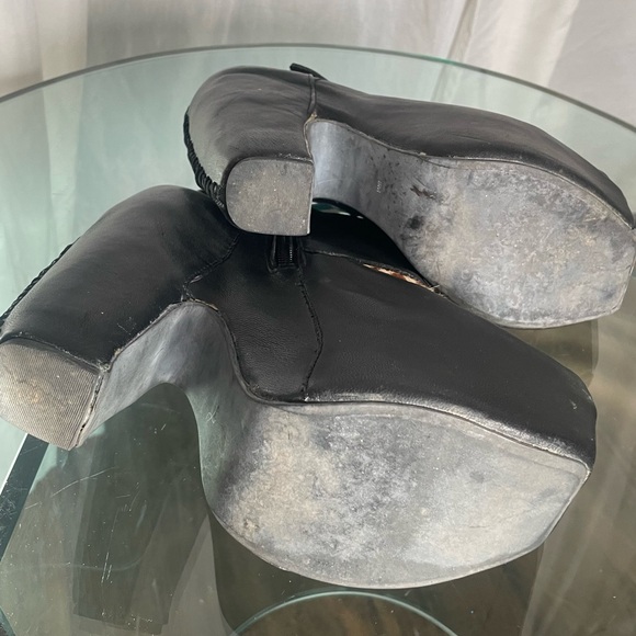 Jeffrey Campbell warrant boot platforms sz 8 - Picture 5 of 5